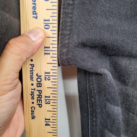 Real Takai Black Denim Straight Jean Pants Men Size Large NWT Faded Wash Baggy - Picture 8 of 12